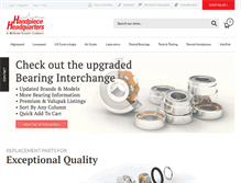 Tablet Screenshot of handpieceheadquarters.com